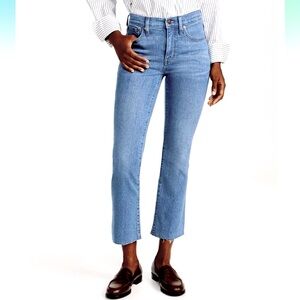Madewell Cali Demi-boot cropped jeans